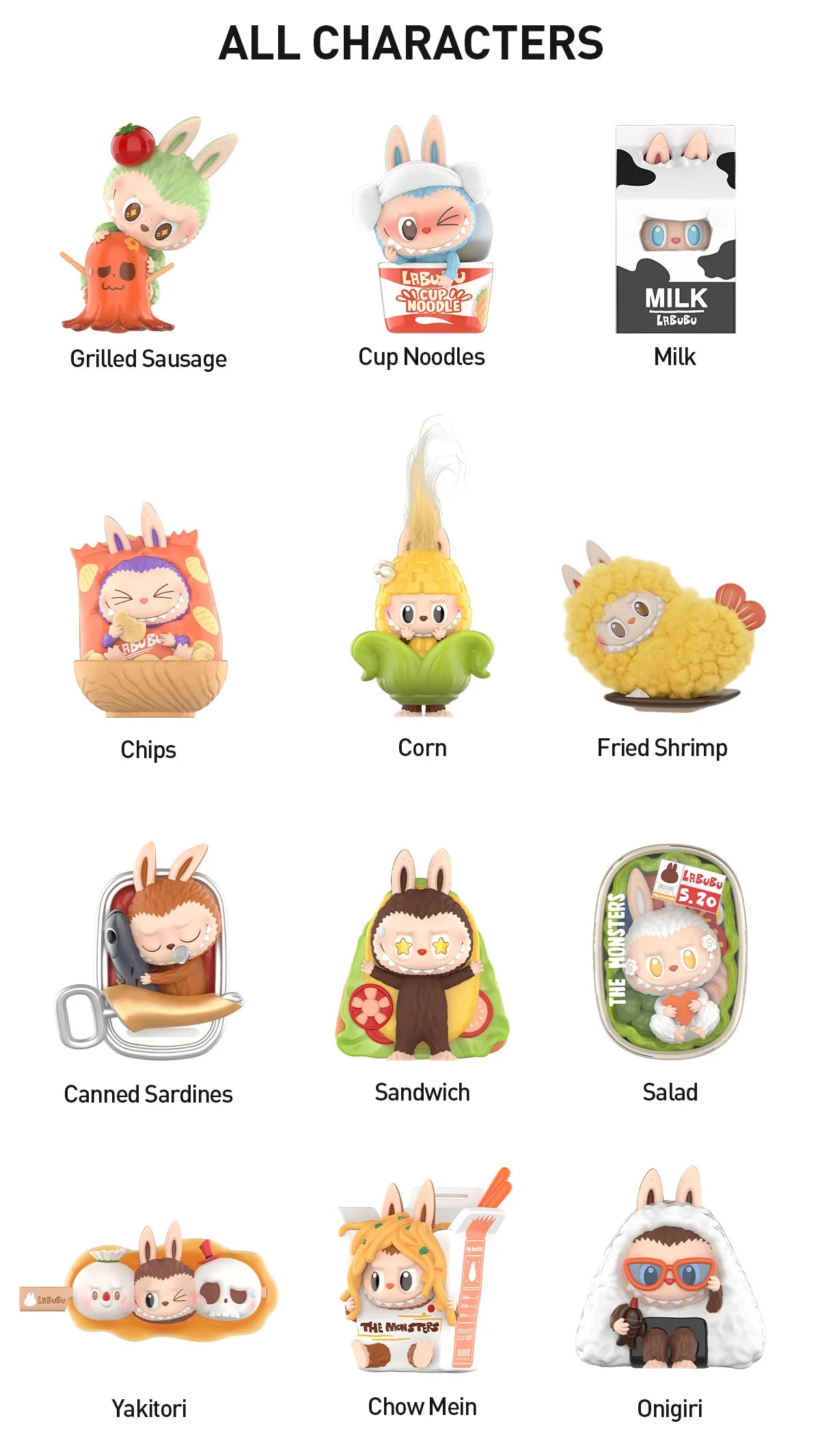 NEW WACKY POPMART LABUBU SERIES